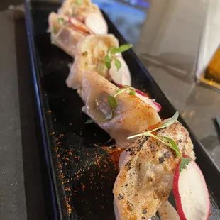 Garlic Pan Fried Dumplings