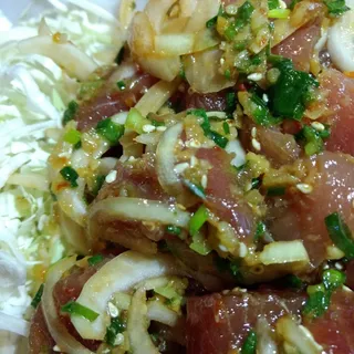 Ginger Onion Poke