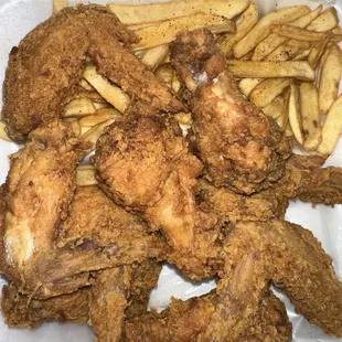 10 piece battered wings