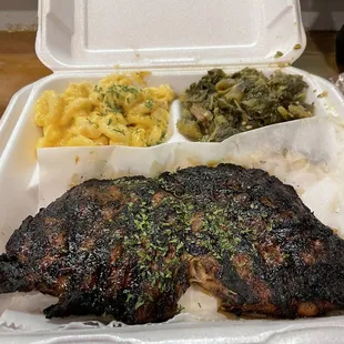 This burned to a crisp steak looks like a bear. Had to send it back.
