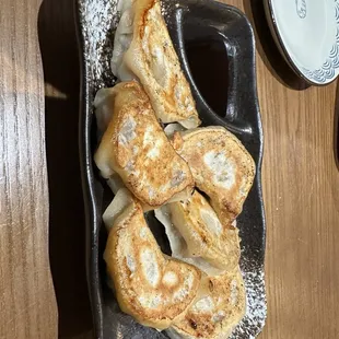 Beef and Onion Pan Fried Dumplings