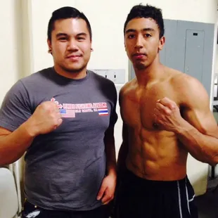 Agi and Nick Johnson after Hmong New Year Fight