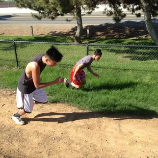 Alec and jeff working the sprints!!!