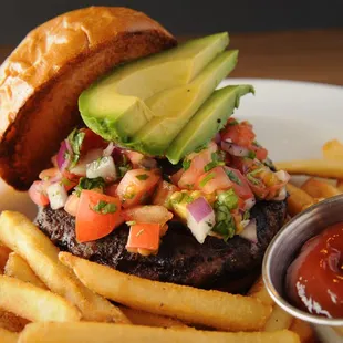 Delicious burgers, cooked just how you like them, are the perfect end to a day of rafting!