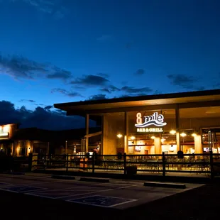 The 8 Mile Bar and Grill has ample indoor and outdoor patio seating. The view is amazing!