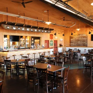 the dining area