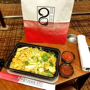 Take out at 8 Noodle Bar