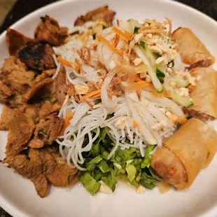 Vermicelli with pork