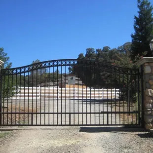 Security gate.  Each boarder gets their own code.