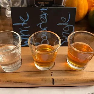 Whiskey flight