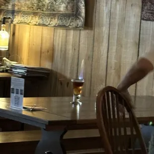 Flaming historically accurate drinks!