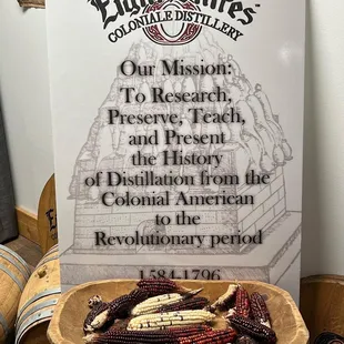 Locally sourced heritage corn