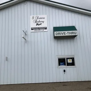 the outside of the building