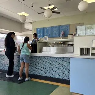 Ordering counter inside