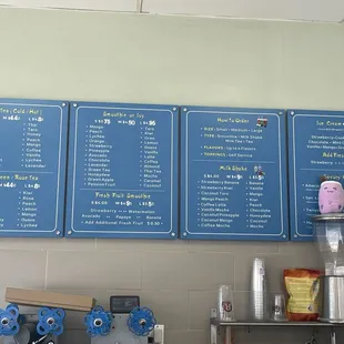 Menu as of 5/12/2024