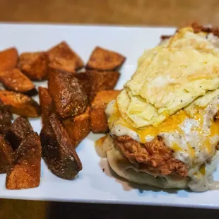 Dirty Bird Benedict Brunch Special