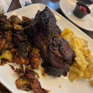 Smashed Yukon Potatoes