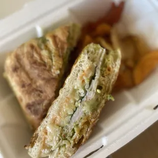 Turkey pesto
