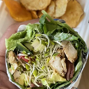 Chicken bacon wrap