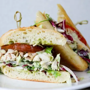 Peruvian Chicken Salad Sandwich