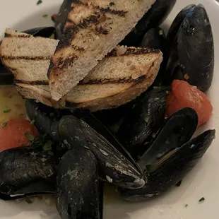 Steamed Mussels
