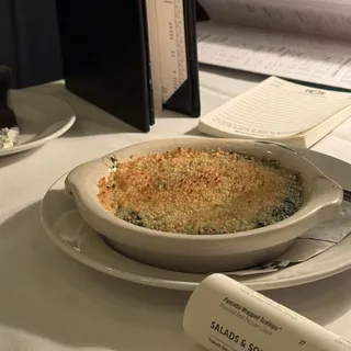 Baked Cream Spinach