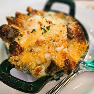 Aged Blue Cheese Potatoes