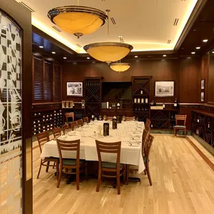 the dining room