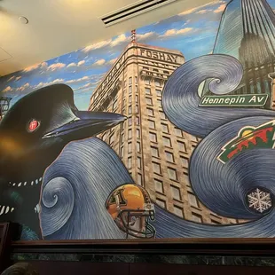 Fabulous mural, should have taken more photos!