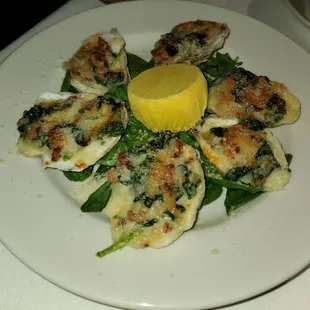 Oysters Rockefeller