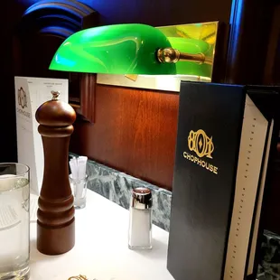 Love the booths and ambience
