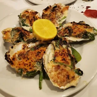 Oysters Rockefeller