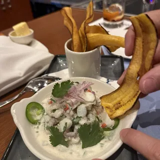 Coconut and Lime Ceviche*