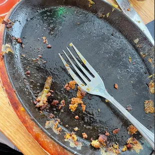 Cast iron was cleaaaaan