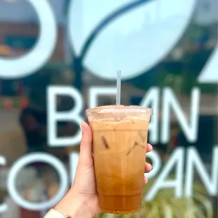 Shaken Espresso with Coconut and brown sugar