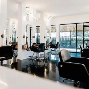 8028 Salon is a 24 chair salon with stylists highly skilled in color correction, hair cutting, extensions, and many more specialty services.