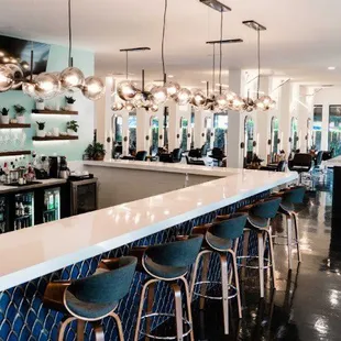 8028 Salon has a full bar to give our guests the ultimate luxury salon experience.