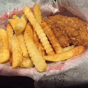 Kid's Chicken Strips and Fries