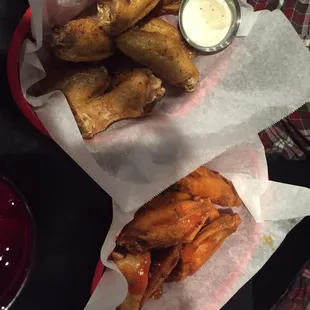 Cajun and Buffalo Wings