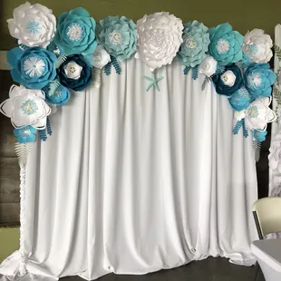 8x8 partial custom backdrop made for one of our clients.