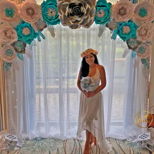 8'x8' Custom Partial Backdrop Package (C)