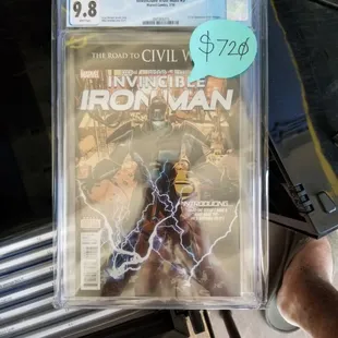 First appearance of Riri Williams cgc 9.8