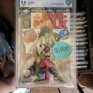 first appearance of She-Hulk cbcs 9.8