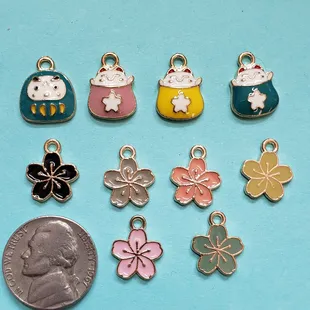 enamel charms