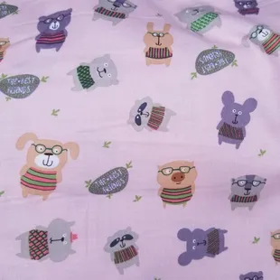 Cute animal fabric