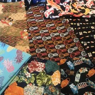 Beautiful fabrics at Fabric Mart, Pearl City