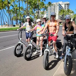 Cruising in Waikiki on a beautiful day!