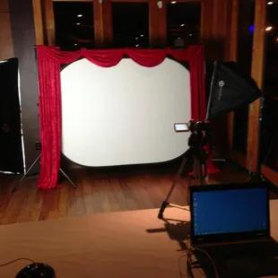 Our set up at a recent project grad event at the Hard Rock