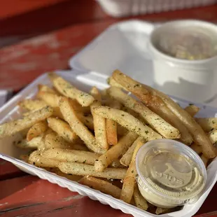 Garlic fries (YUM)