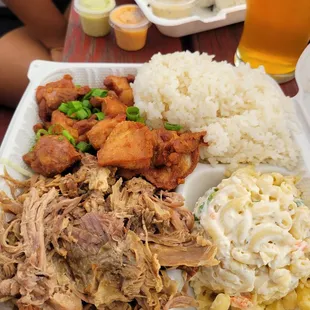 808 chicken and kalua combo